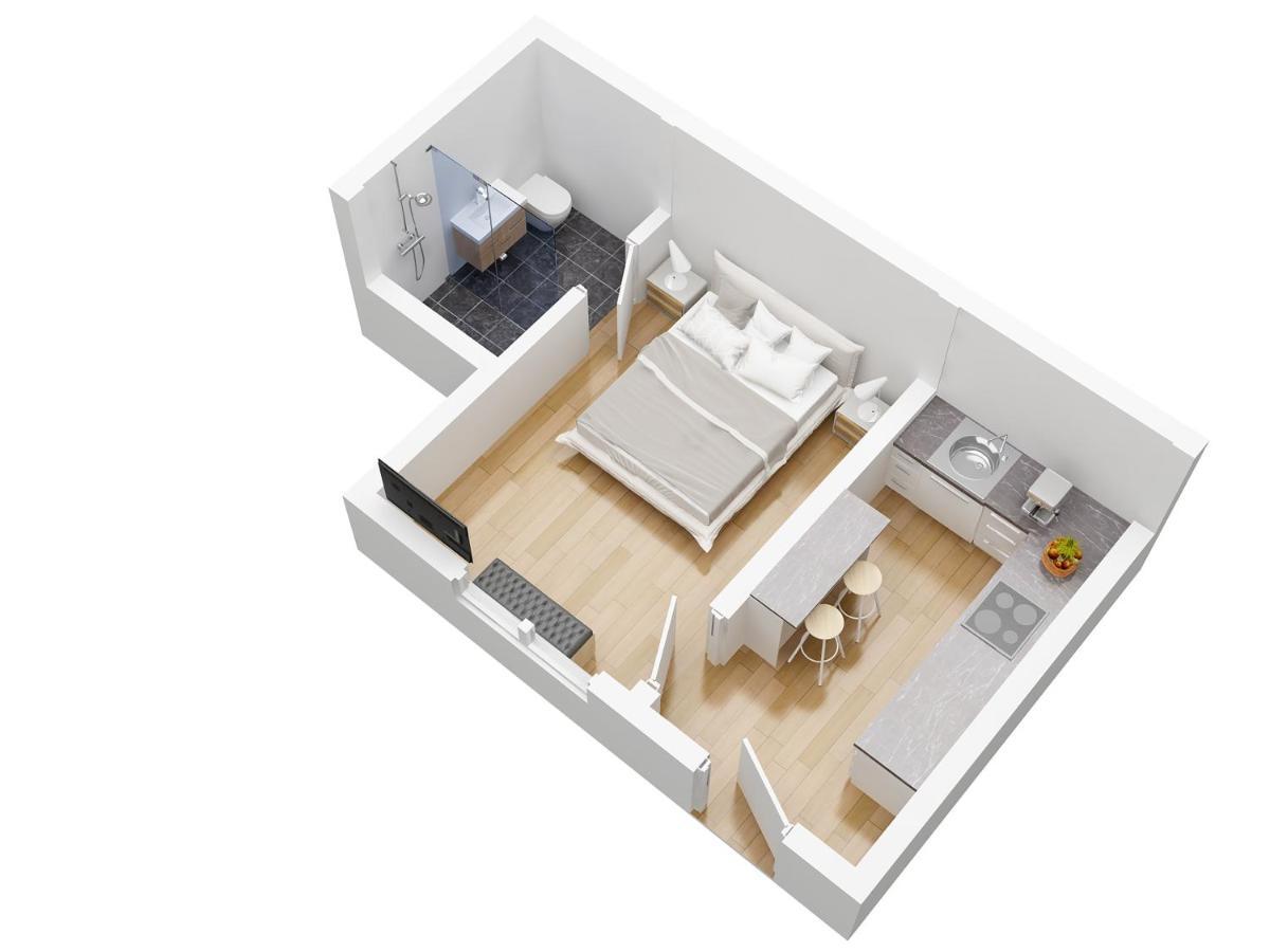 The Little Apartment - Self Check-In Apartment Near East Midlands Airport Kegworth Exterior foto